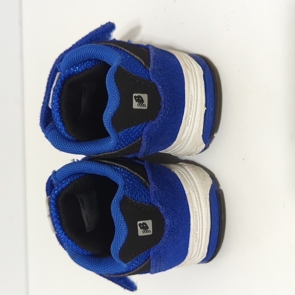 New Balance 888 blue suede sneakers toddler size 4 EU 20 - Picture 4 of 9